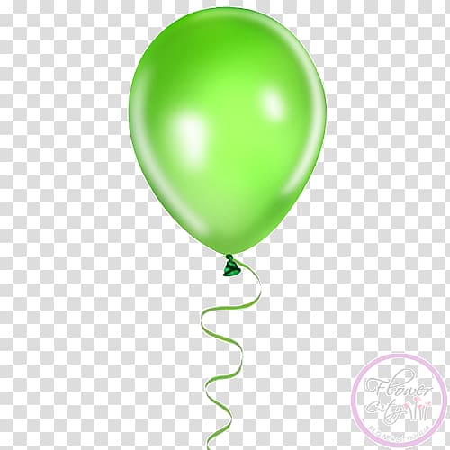 Green Toy balloon Color, balloon transparent background PNG clipart