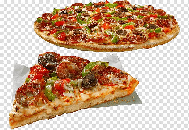 Sicilian pizza Bruschetta California-style pizza Pizza Margherita, pizza transparent background PNG clipart