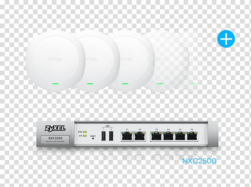 Wireless Access Points Zyxel NWA5123-AC HD ZyXEL Wireless LAN Controller(NXC2500) Computer network, NWA transparent background PNG clipart