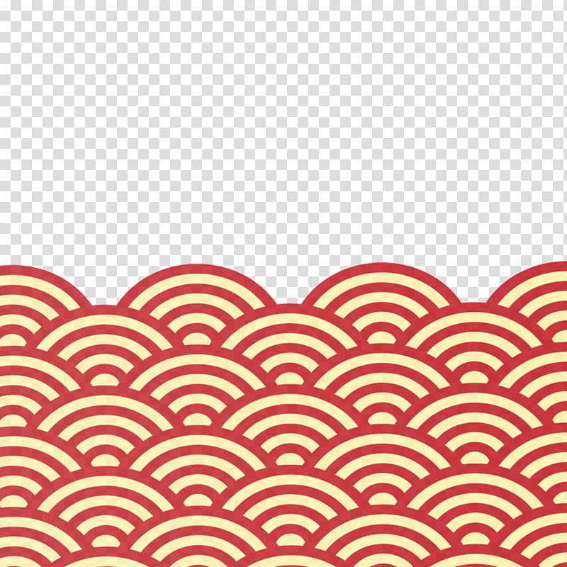 Chinese New Year, Red clouds transparent background PNG clipart