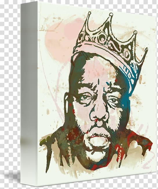 The Notorious B.I.G. Stencil Drawing, BIGGIE transparent background PNG clipart