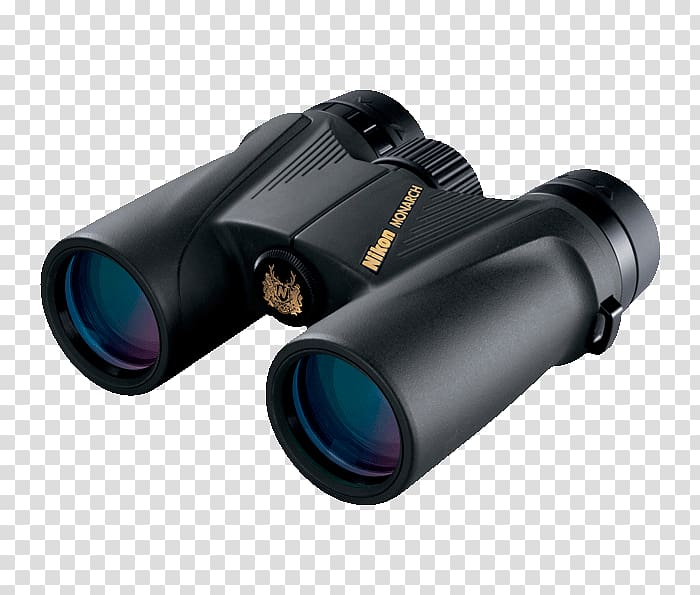 Binoculars Nikon Optics Roof prism, Binocular transparent background PNG clipart