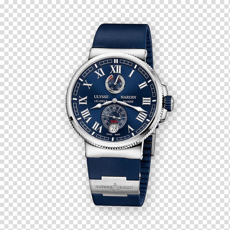 Ulysse Nardin Chronometer watch Marine chronometer COSC, watches transparent background PNG clipart