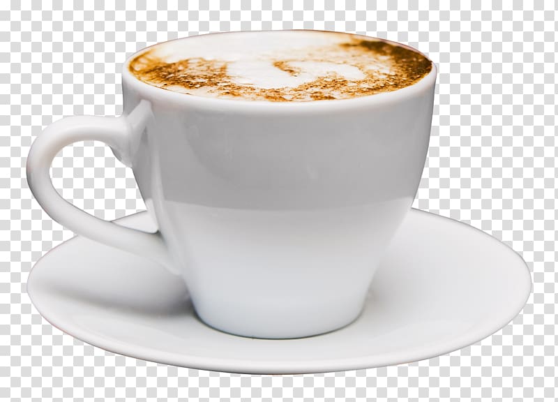 white latte coffee on teacup illustration, Coffee Latte Tea Cafe, Coffee Cup Free transparent background PNG clipart