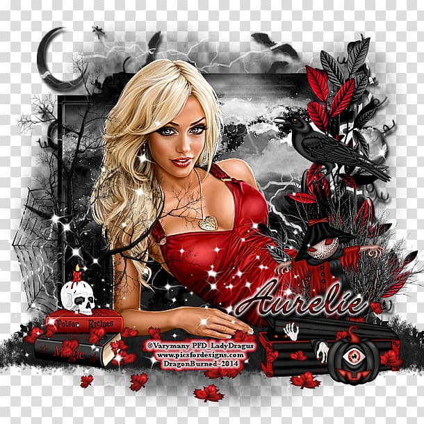 Pin-up girl Poster Christmas Album cover, christmas transparent background PNG clipart