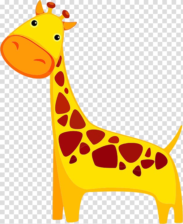 Giraffe Cartoon , Animated Giraffe transparent background PNG clipart