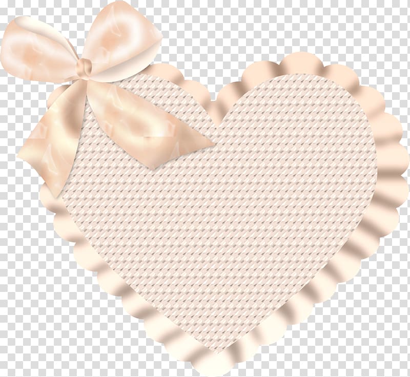 Beige Heart, Sweets transparent background PNG clipart