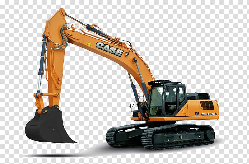 Excavator Continuous track Architectural engineering Car Heavy Machinery, excavator transparent background PNG clipart