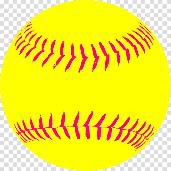 Fastpitch softball Portable Network Graphics Baseball, yellow softball transparent background PNG clipart