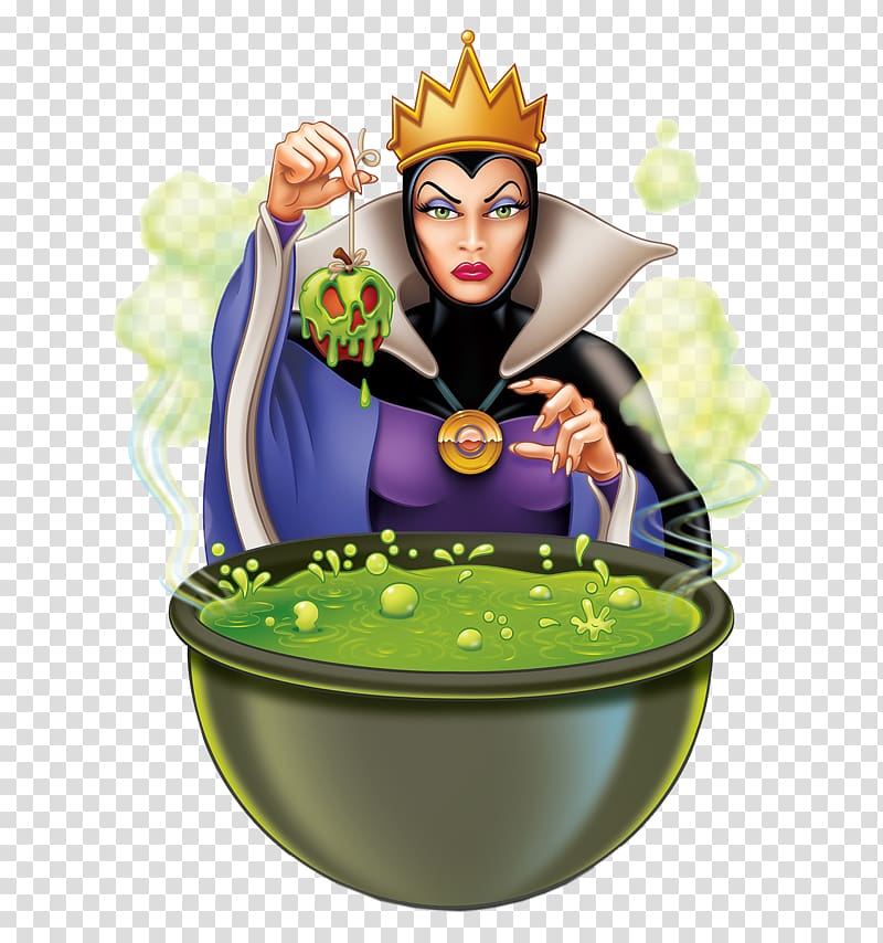 Evil Queen Maleficent Cruella de Vil Snow White and the Seven Dwarfs, queen transparent background PNG clipart