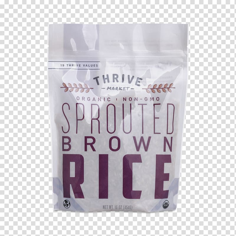 Germinated brown rice Organic food Product, rice transparent background PNG clipart