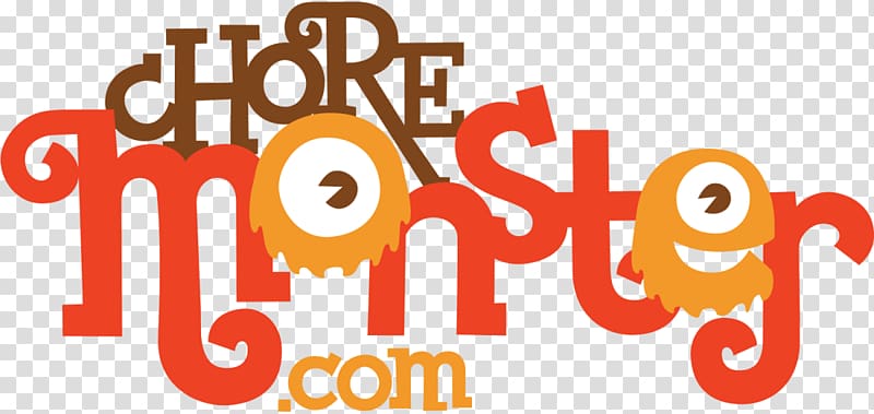 ChoreMonster Logo Font graphics, monster transparent background PNG clipart