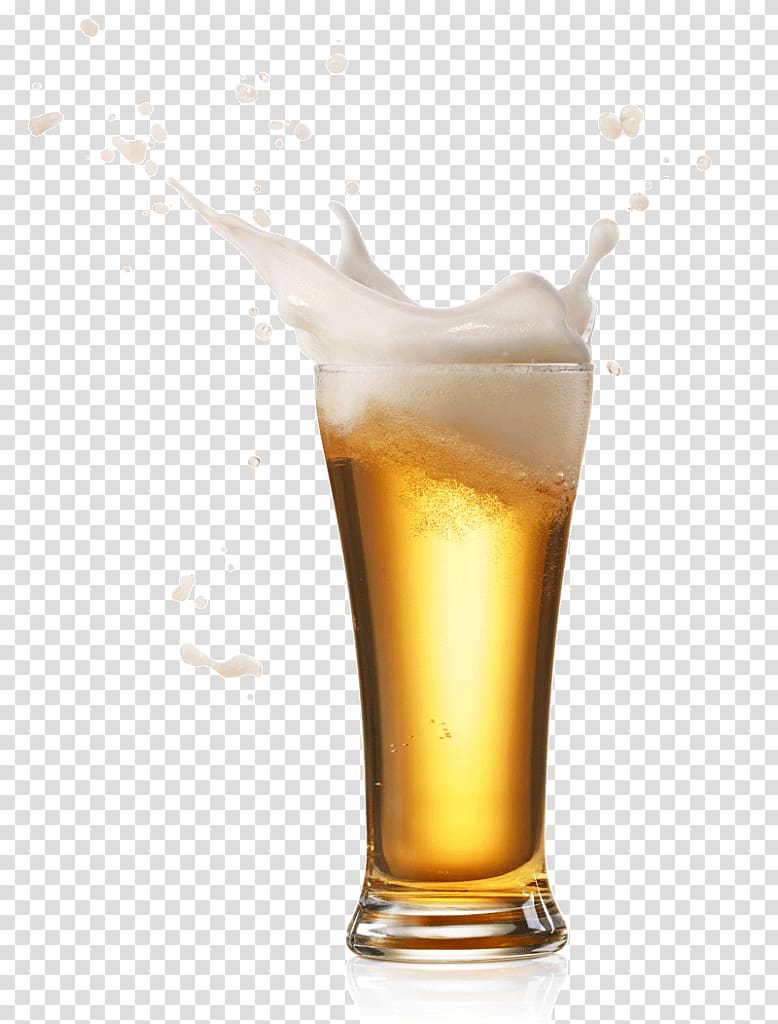 glass cup filled of beer illustration, Beer Glasses Cocktail Drink, pouring transparent background PNG clipart