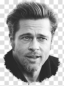 Brad Pitt transparent background PNG clipart