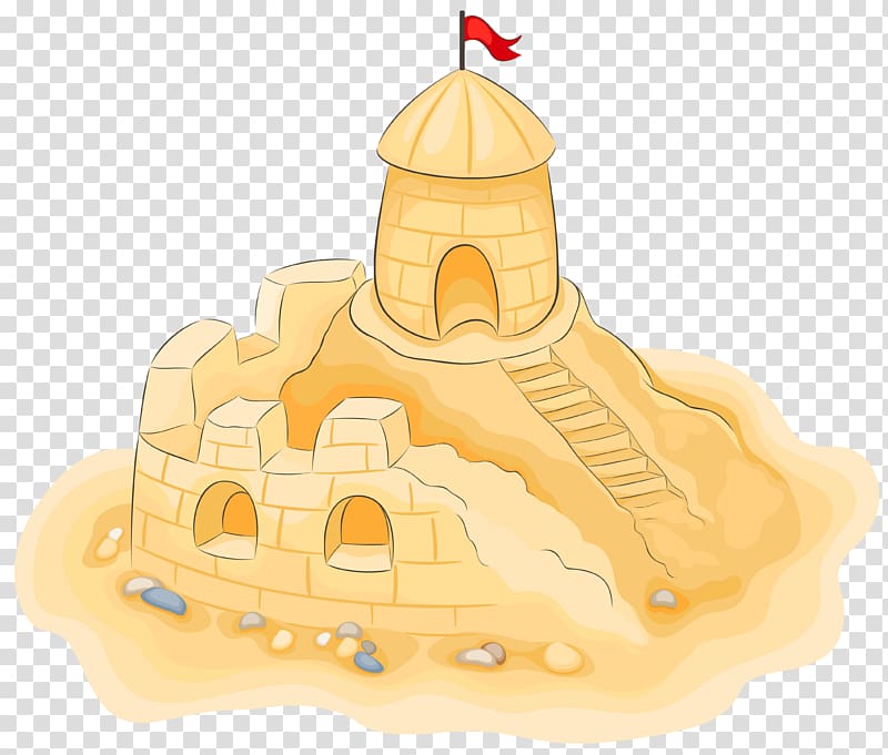 Sand art and play , Sandcastle transparent background PNG clipart