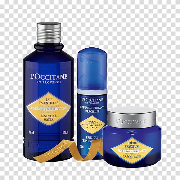 Lotion L'Occitane en Provence Cosmetics Toner L'Occitane Immortelle Precious Cream, Special Price transparent background PNG clipart