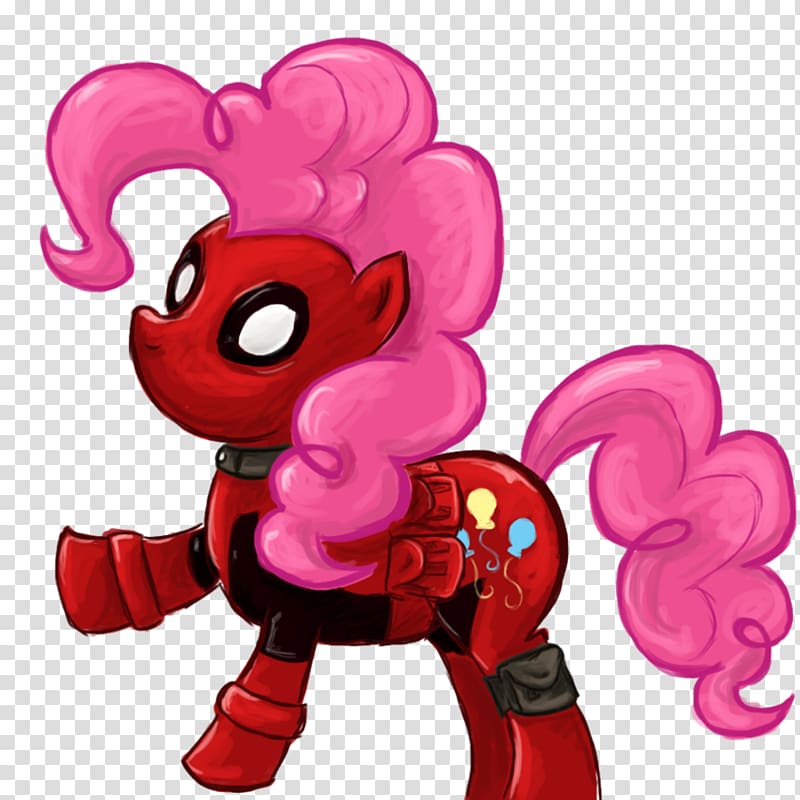 Pinkie Pie Art Pony Applejack Deadpool, chimichanga transparent background PNG clipart