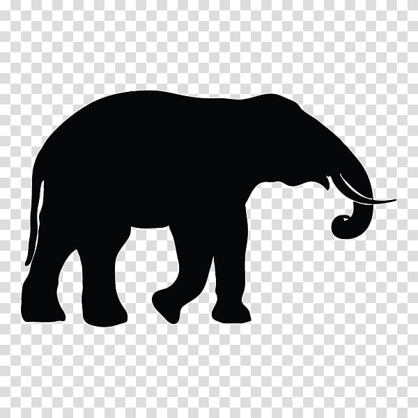 Asian elephant Sticker, elephant transparent background PNG clipart