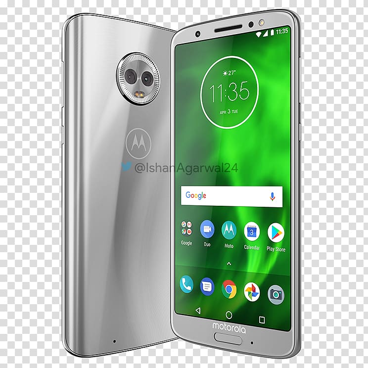 Motorola Moto G6 Plus Motorola moto g⁶ play Moto E4 Smartphone, smartphone transparent background PNG clipart