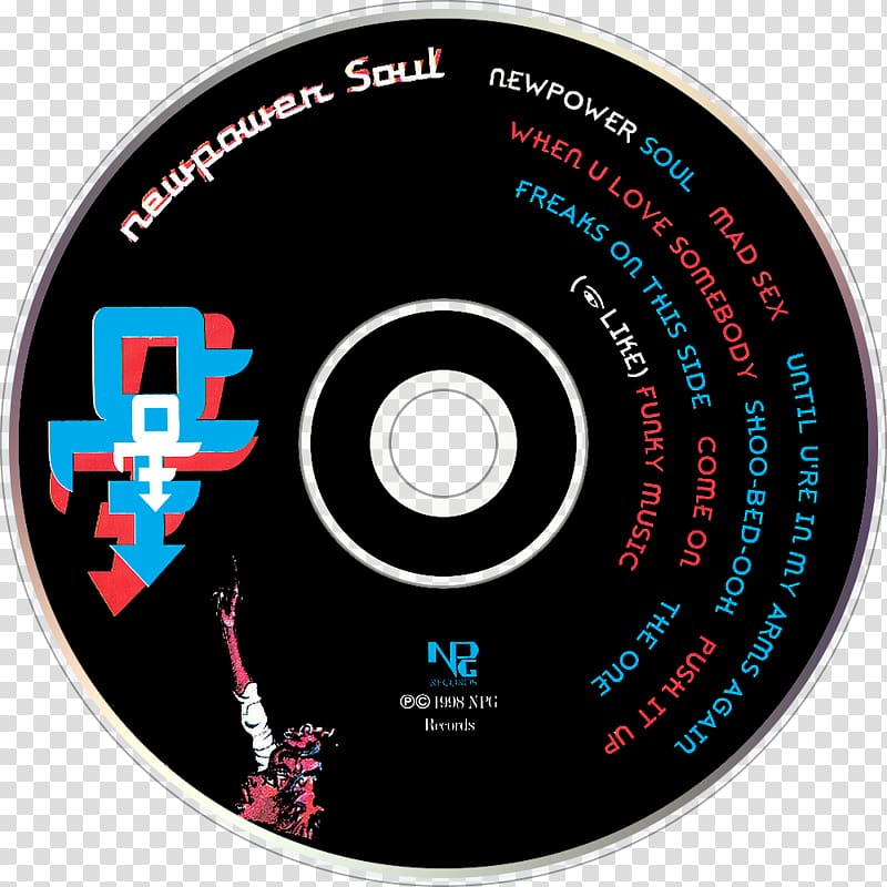 Compact disc Newpower Soul New Power Generation Love Symbol Album, Power Of Music transparent background PNG clipart