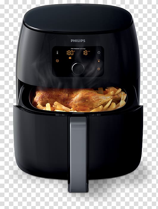 Philips Avance Collection Airfryer XXL HD9650 Air fryer Philips Avance Collection XXL HD9652 Deep Fryer with Display, Timer fuction Philips HD 9651/90 French fries, Meal Preparation transparent background PNG clipart
