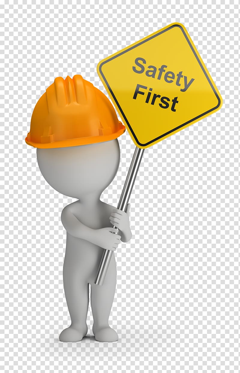 Safety first signage Safety illustration Model warning signs transparent background PNG