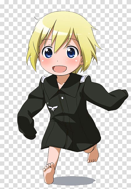 Erica Hartmann Strike Witches Anime Mangaka, Anime transparent background PNG clipart