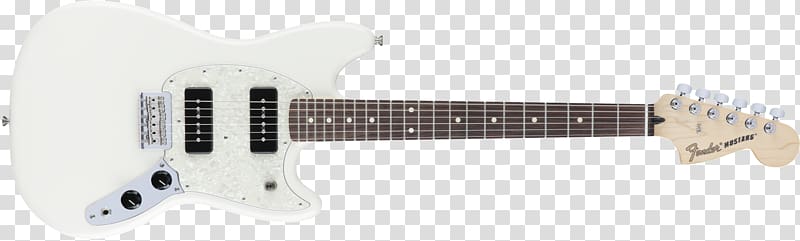Fender Mustang Bass Fender Duo-Sonic Fender Jaguar Baritone Custom, electric guitar transparent background PNG clipart
