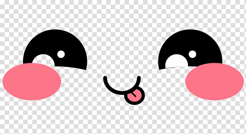 Kawaii Drawing Smile Face, smile transparent background PNG clipart