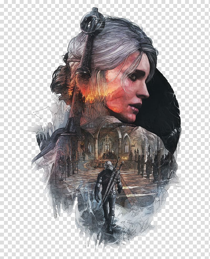 The Witcher 3: Wild Hunt The Witcher 2: Assassins of Kings Geralt of Rivia Triss Merigold, Become An Immortal transparent background PNG clipart