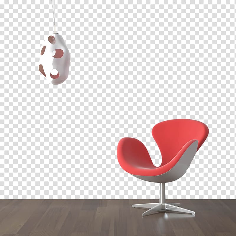 Wall decal Painting Sticker Measurement, A red chair transparent background PNG clipart