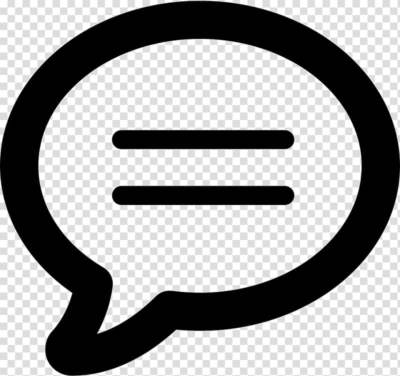 Computer Icons Speech balloon Text, symbol transparent background PNG clipart