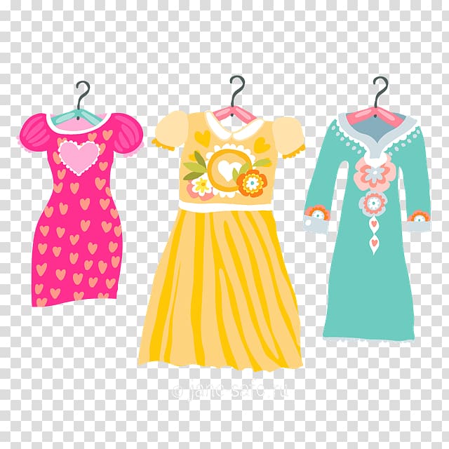 Бязь Coloring book Dress Clothing Girl, dress transparent background PNG clipart