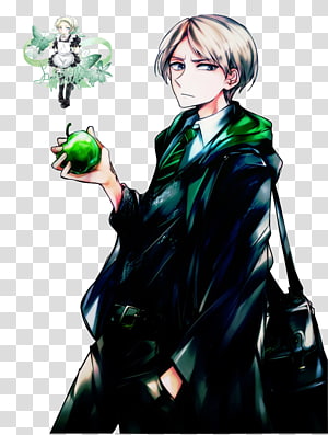 Draco Malfoy Anime Fan art Mangaka, Anime transparent background PNG clipart thumbnail