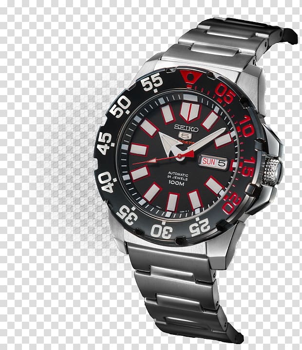 Diving watch Astron Seiko 5, watch transparent background PNG clipart