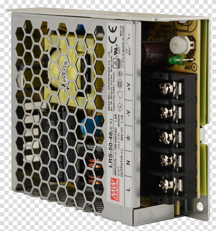 Power Converters MEAN WELL Enterprises Co., Ltd. Light-emitting diode AC adapter Transformer, Rq1a transparent background PNG clipart