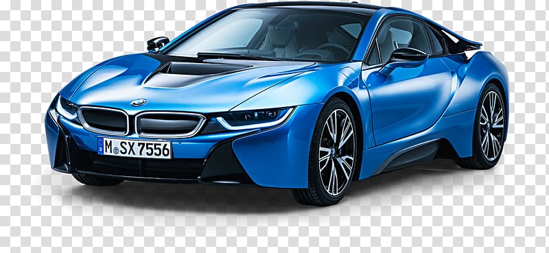 Sports car 2016 BMW i8, car transparent background PNG clipart