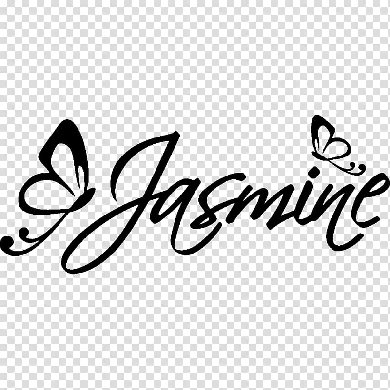 Jasmine Name Logo