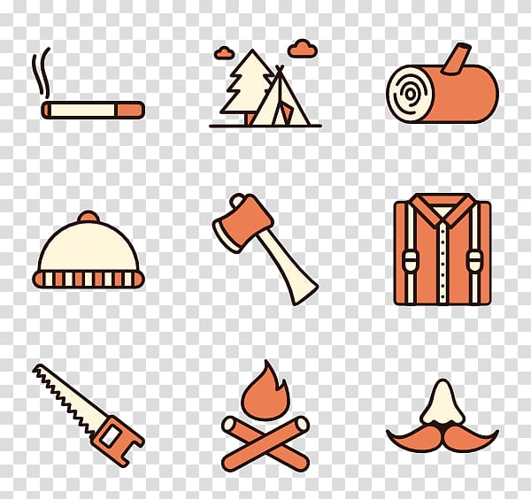 Computer Icons Lumberjack , wood transparent background PNG clipart