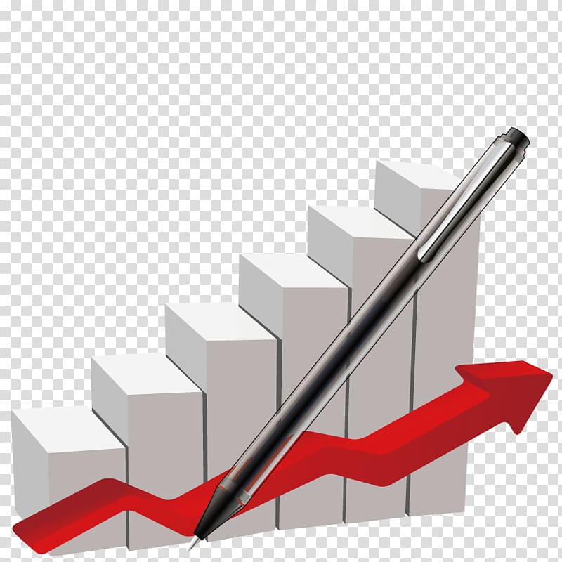 Bar chart Graph of a function, perspective rise ladder transparent background PNG clipart
