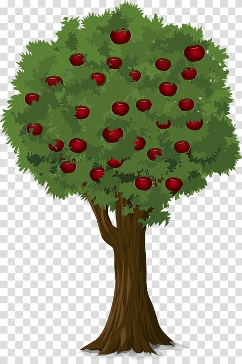 Apple Pick Pixabay Illustration, Laden apple tree transparent background PNG clipart