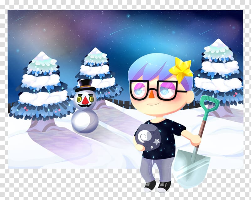 Animal Crossing: Happy Home Designer Animal Crossing: New Leaf Fan art, christmas atmosphere background transparent background PNG clipart