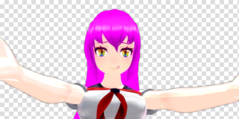 Yandere Simulator Waifu Character Fiction, mmd dress transparent background PNG clipart