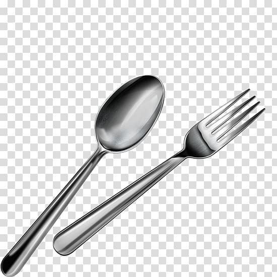 Fork Knife Spoon Tableware, Knife and fork transparent background PNG clipart