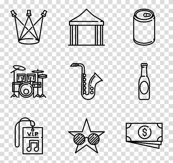 Computer Icons Drawing Music festival, festival graphic transparent background PNG clipart