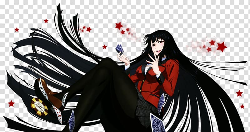 Kakegurui – Compulsive Gambler Desktop Anime Gambling, Anime transparent background PNG clipart