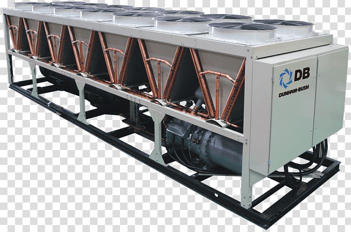 Chiller boiler system Dunham-Bush Limited Cooling capacity Ton of refrigeration, air conditioning condensor transparent background PNG clipart