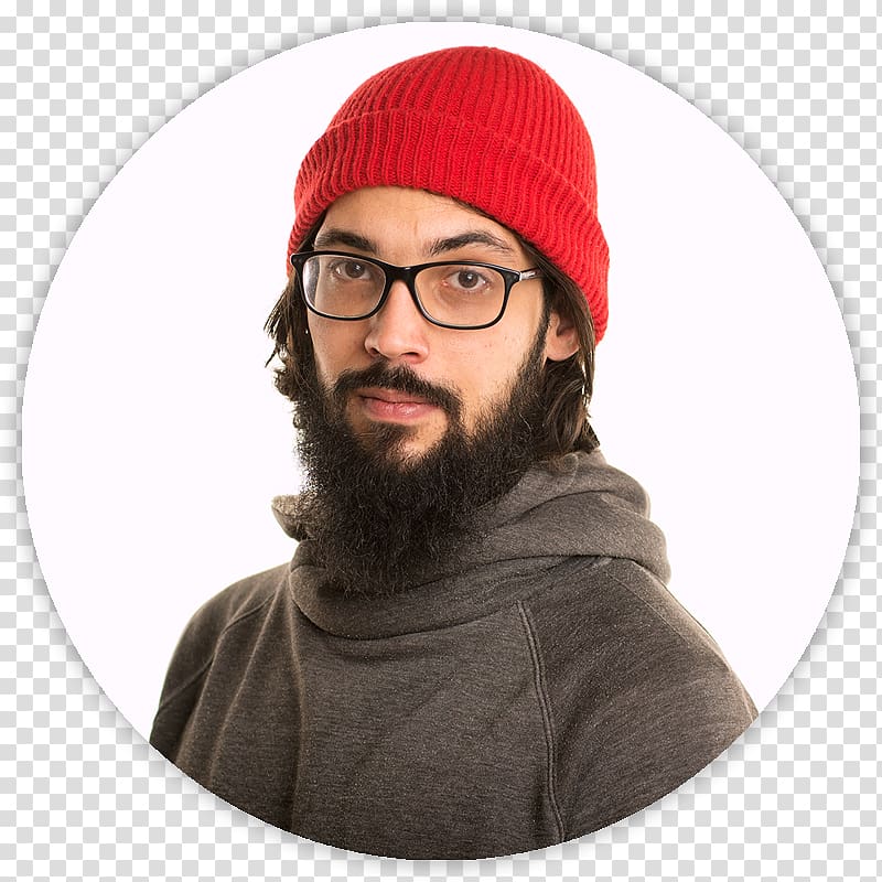 Daniel Matyas Beanie Beard Film Editor Knit cap, beanie transparent background PNG clipart