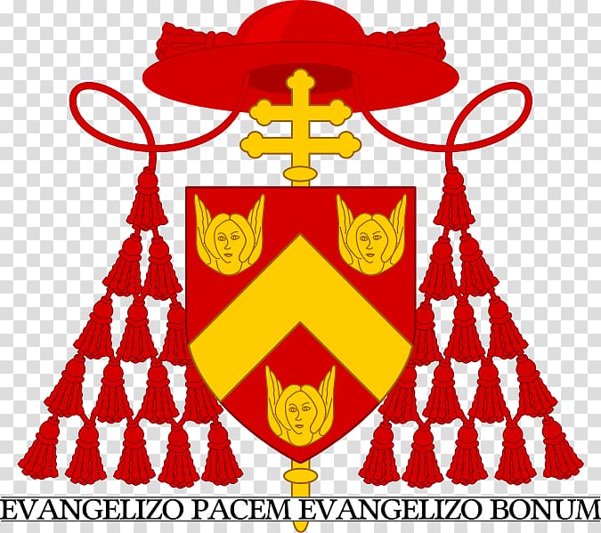 College of Cardinals Coat of arms Ecclesiastical heraldry Catholicism, transparent background PNG clipart
