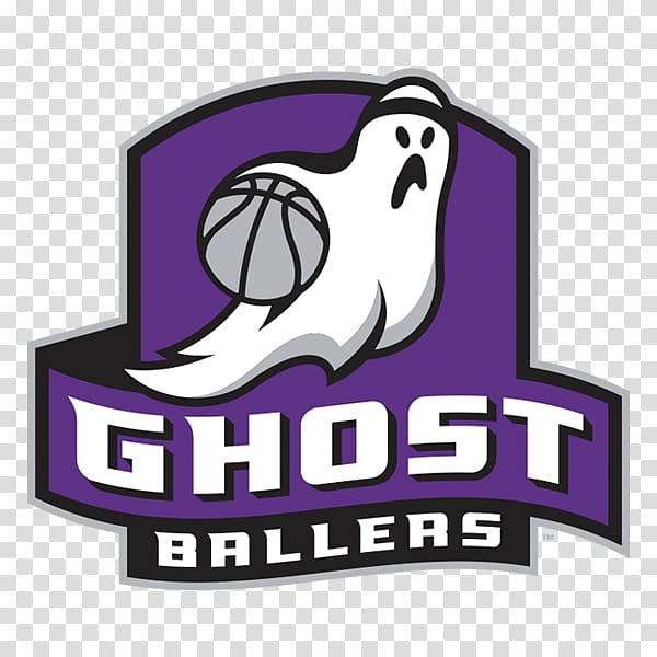 Logo Ghost Ballers Sports Font Brand, basketball ball logo transparent background PNG clipart